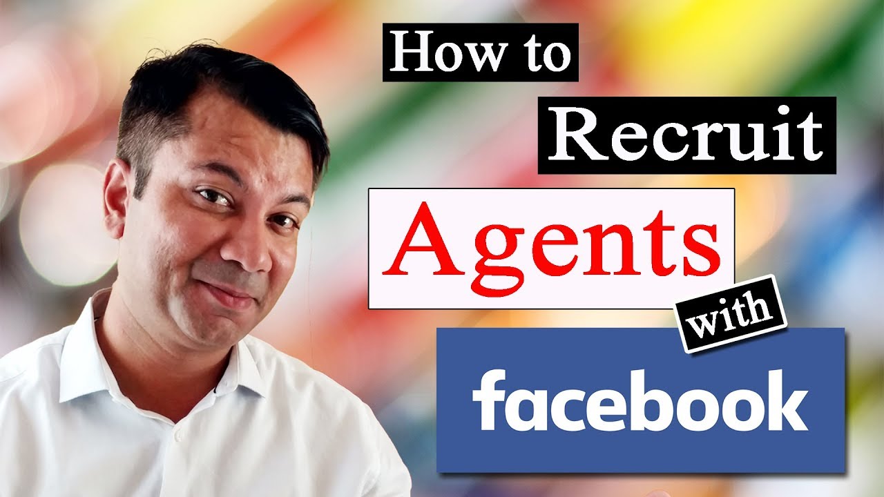 How To Recruit Agents with Facebook ? [ HINDI ]