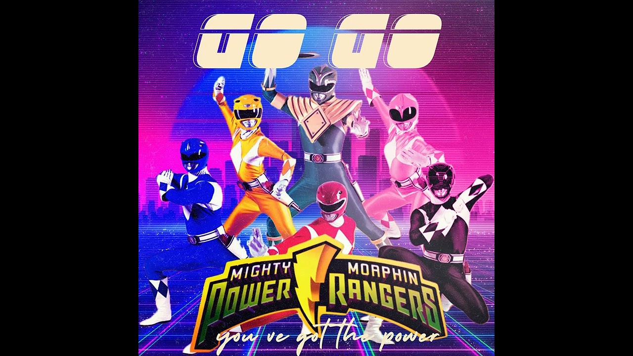 Mighty Morphin Power Rangers (SYNTHWAVE OPENING VER)
