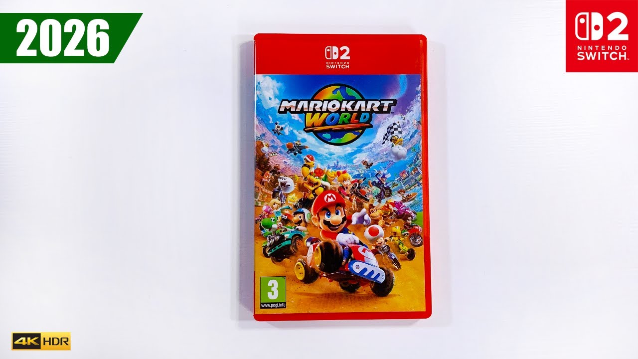 Mario Kart World 2026 (Mushroom Cup 100cc)