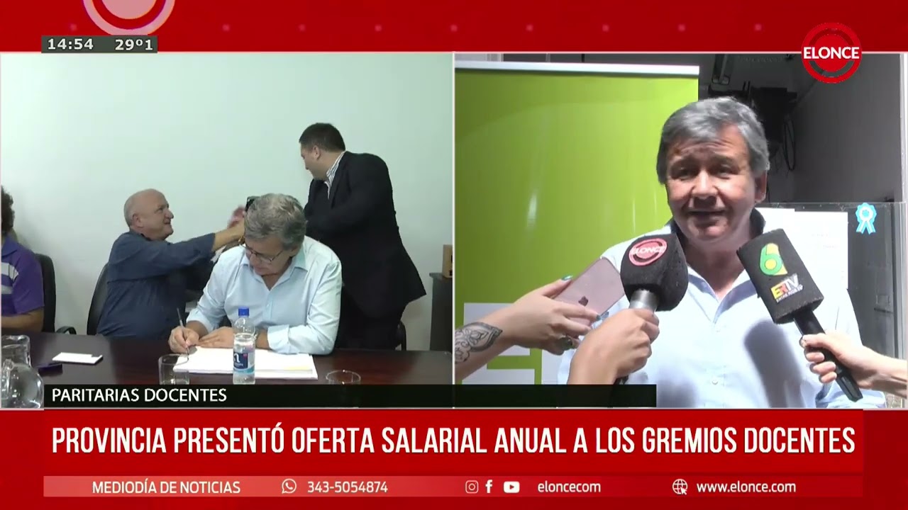 Paritarias docentes: la palabra de representantes de AGMER y AMET - 13/02/25