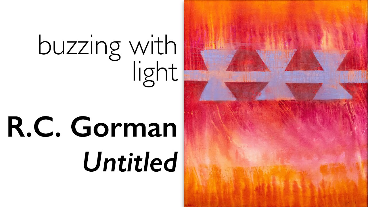 Buzzing with light: R.C. Gorman, Untitled