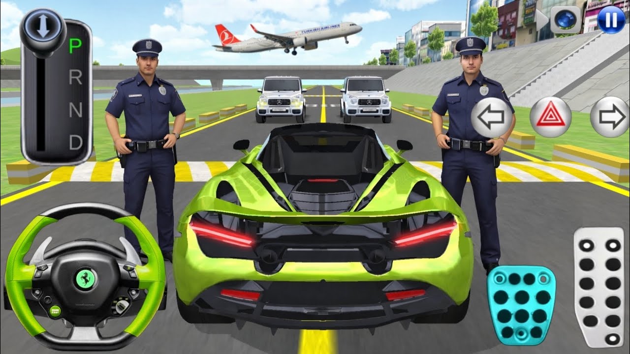 New Green McLaren Ready For Parking - 3D Driving Class 2026 | Best Android Gameplay Video | Car Game