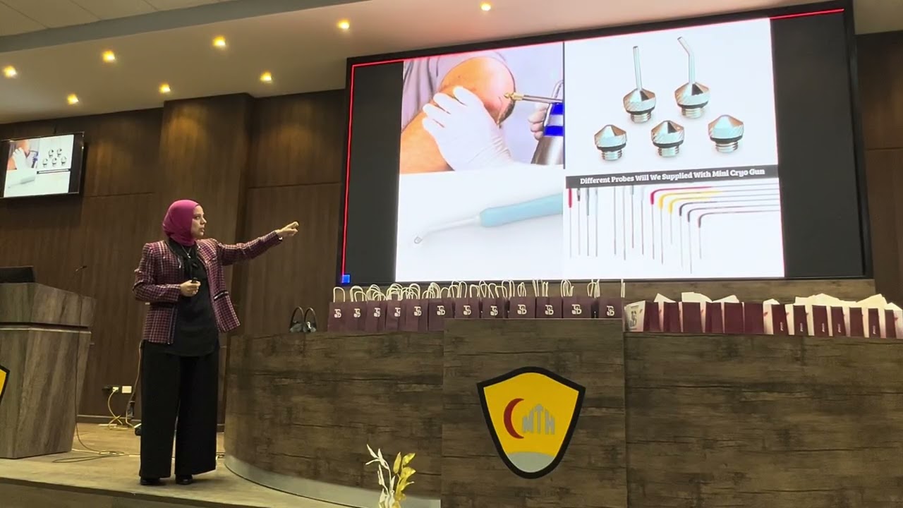 Cryotherapy lecture by Dr. Yosra Abdel Galeil MD IDPD