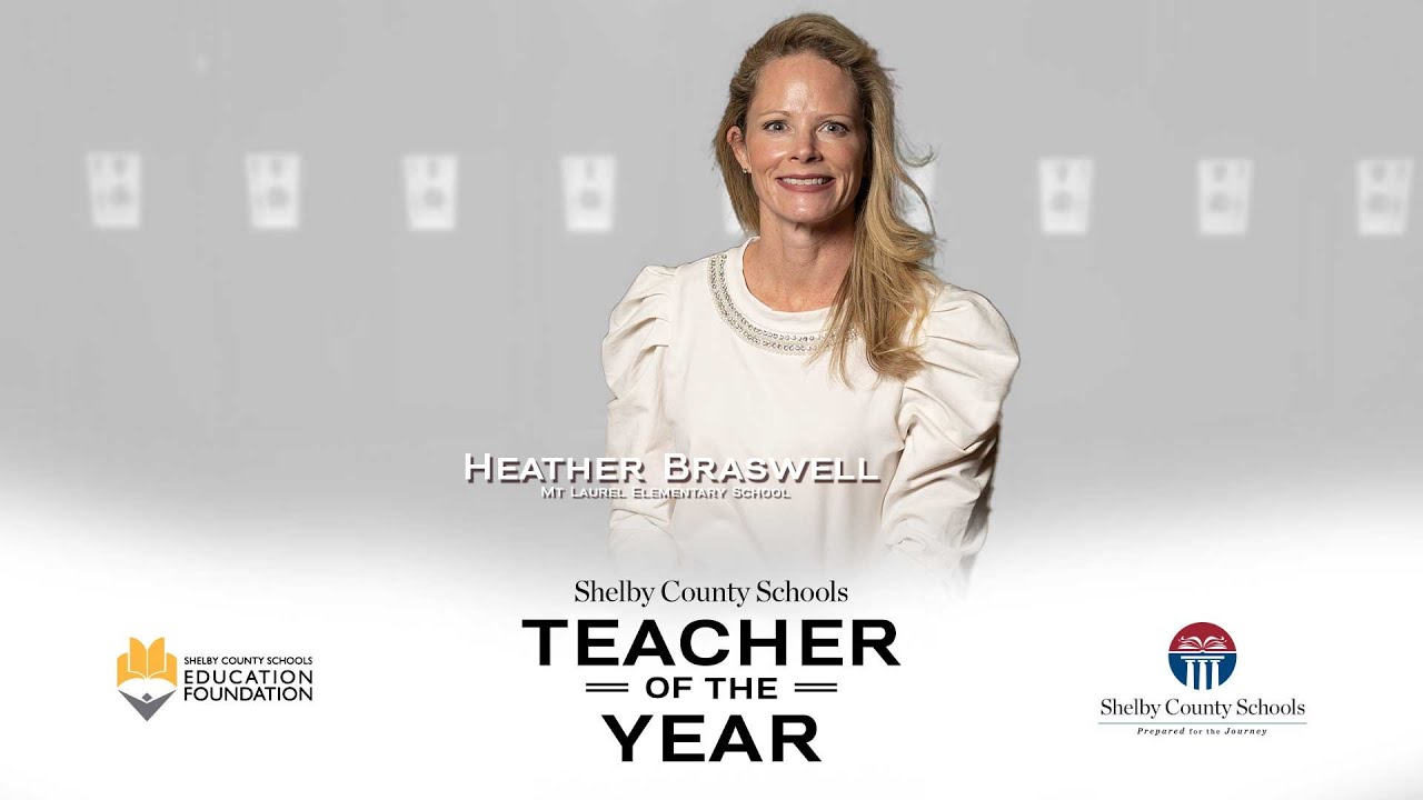 Heather Braswell - Teacher of the Year 2020-2021 Mt Laurel Elementary