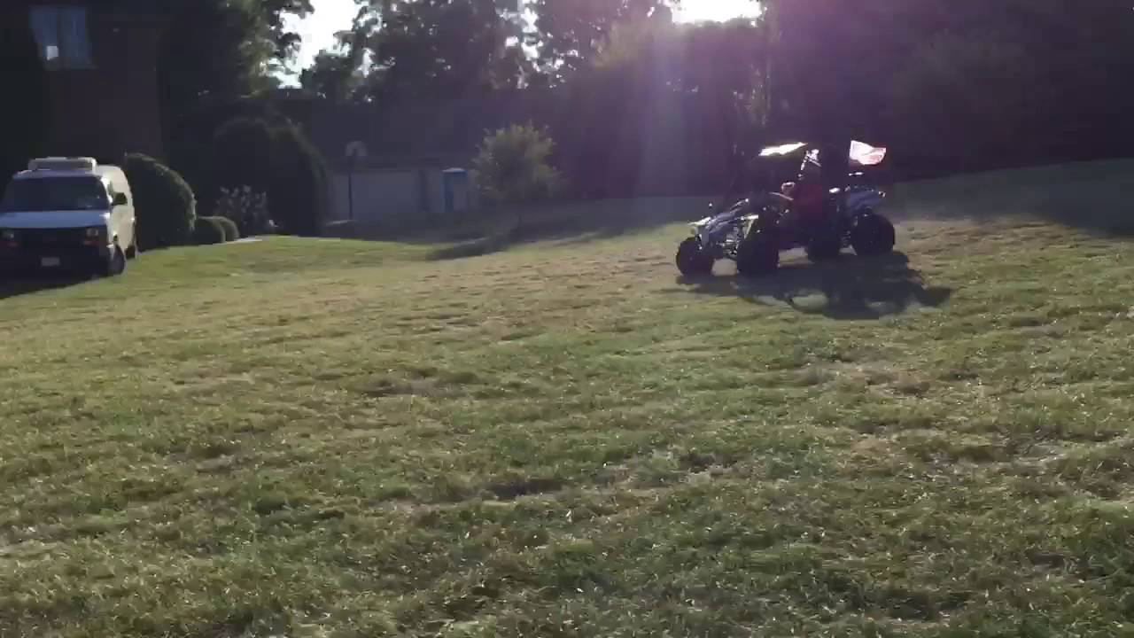 Dune Buggy golf cart chase