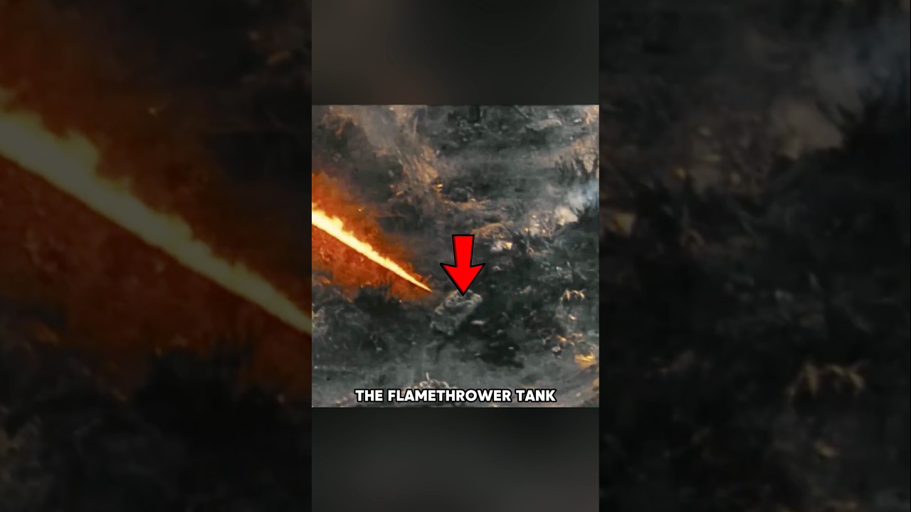 Flamethrower Tank Of WWII