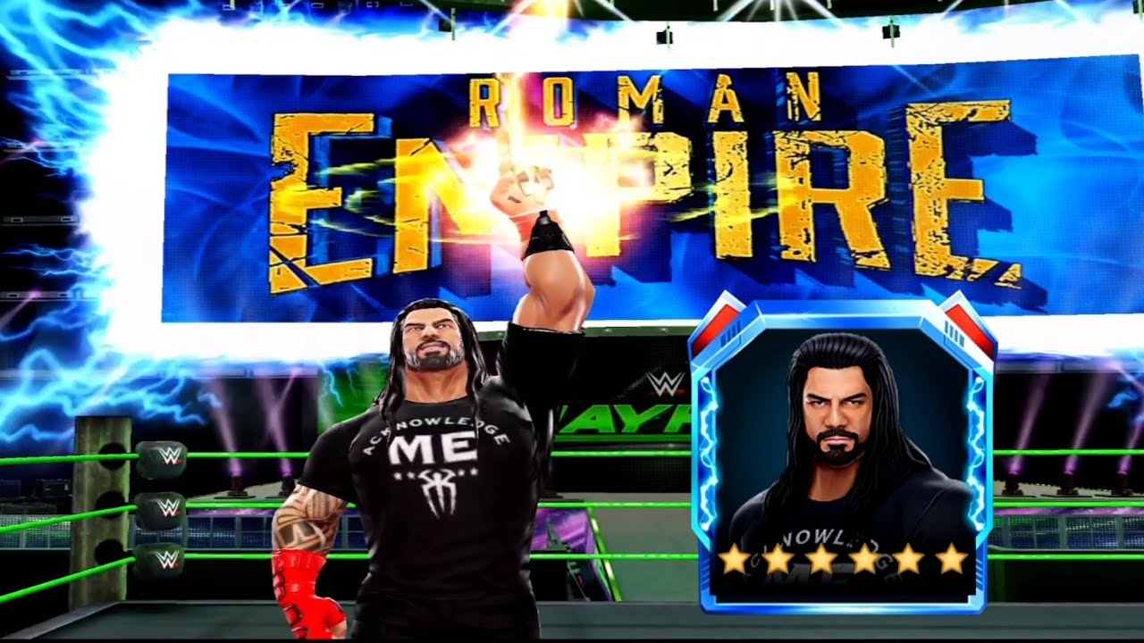 6 Star Roman Reigns WWE Mayhem