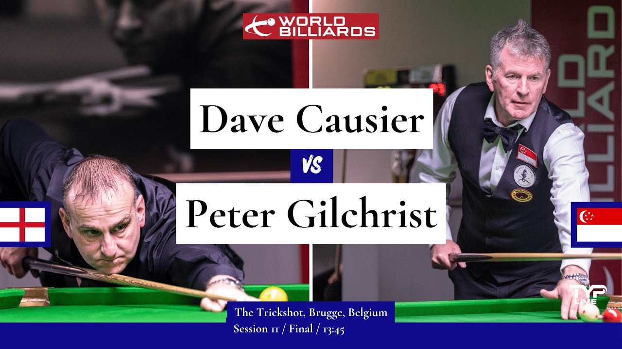 Dave Causier v Peter Gilchrist | Final | 2025 European Open