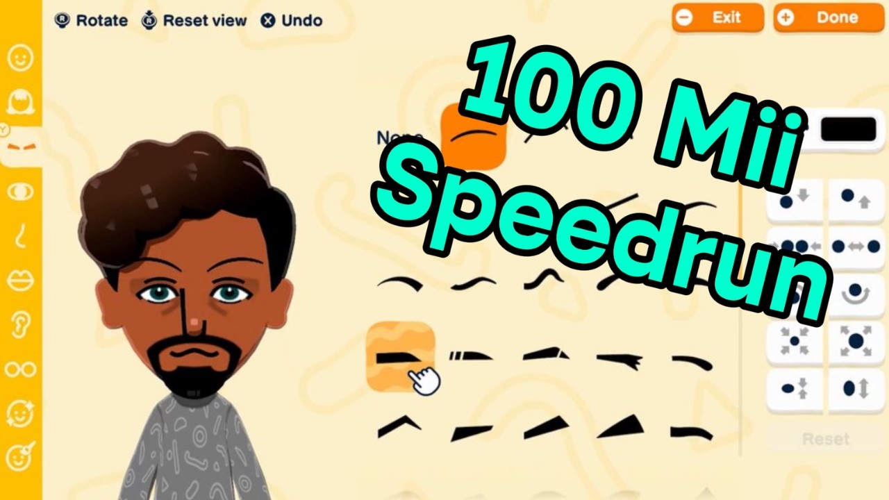 The 100 Mii Speedrun (Tomodachi Life Speedrunning)