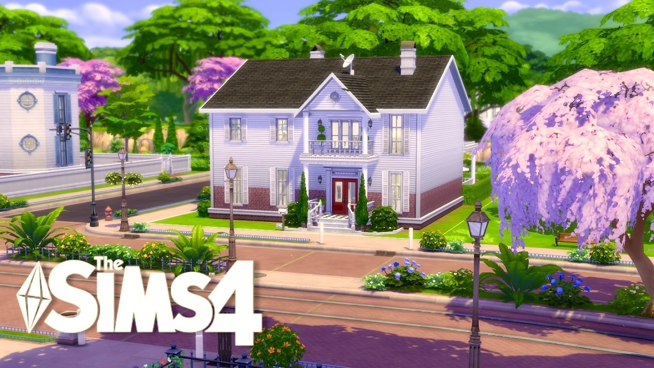 Wealthy Colonial Family House | The Sims 4 Speed Build | No CC