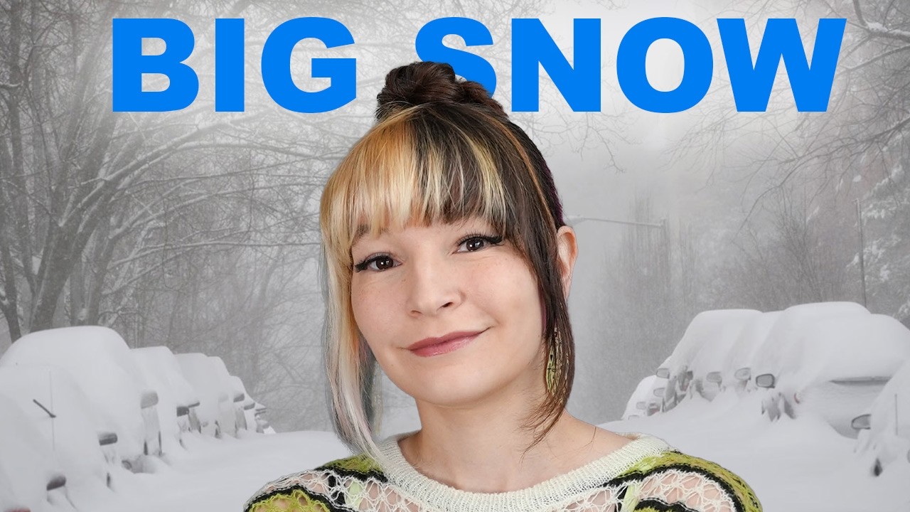 🔴 BIG BLIZZARD - but it's warm in the stream come hang