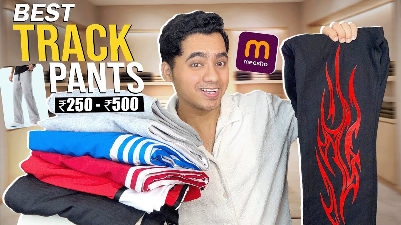 Best Track Pants Under ₹500 For Men 🔥|Meesho Affordable Track Pants Haul