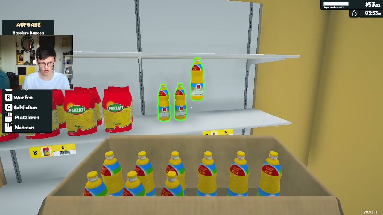 Mein eigener Supermarkt. Supermark Simulator  Part 1 #supermarketsimulator