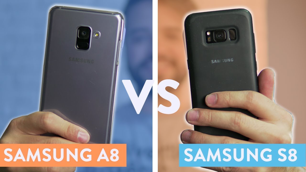 Galaxy A8 vs Galaxy S8  | Comparativo!