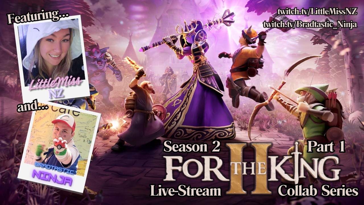 Vertical | Just Two Nerds vs. A Very Angry Queen | For the King II Co-op Stream - Part 3
