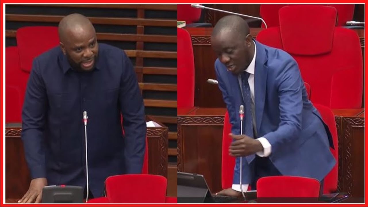 MUSUKUMA na SHIGONGO WAMBANANISHA NAIBU WAZIRI UJENZI na UCHUKUZI BUNGENI WAKITAKA BARABARA...
