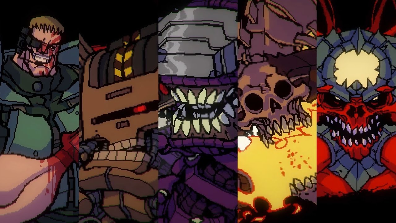 ALL Bosses | Broforce