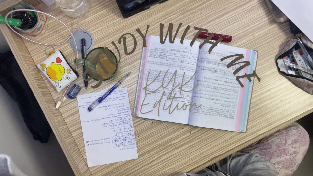STUDY WITH ME |KYK EDITION FINAL EXAMS no edıts