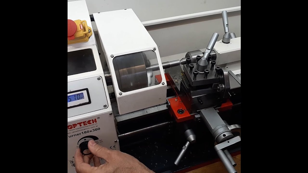 Mini Torno Toptech Turner 180x300 - É bom? Teste - Review