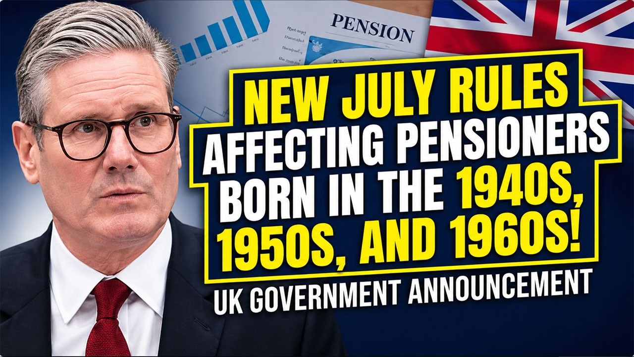 ⚡️ Новые правила DWP с июля 2026 года | Пенсионеры 1940-х, 1950-х и 1960-х годов рождения | Важно...