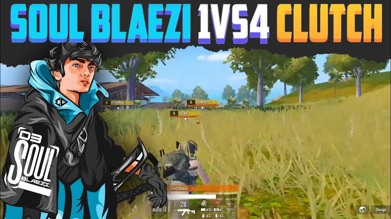 Soul Blaezi Unbelievable 1vs4 Clutch 😨😱 | Blaezi Op Gameplay | Soul Blaezi Clutch And Saves RegaltoS