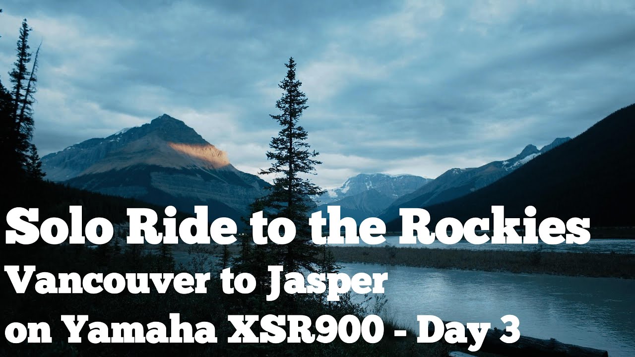 Solo Ride to the Rockies | Vancouver to Jasper on Yamaha XSR900 | Day 3