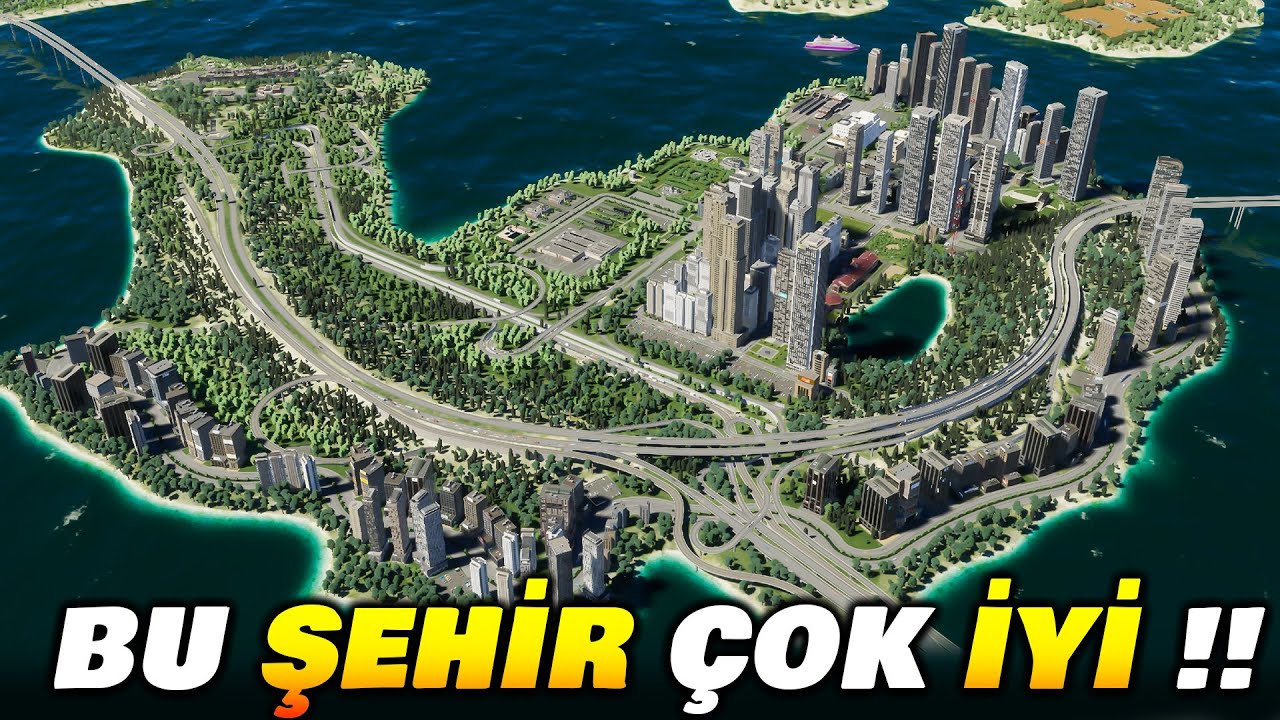 BU ŞEHİR ÇOOK İYİ !! TAKİPÇİMİN ŞEHRİ | CITIES SKYLINES 2