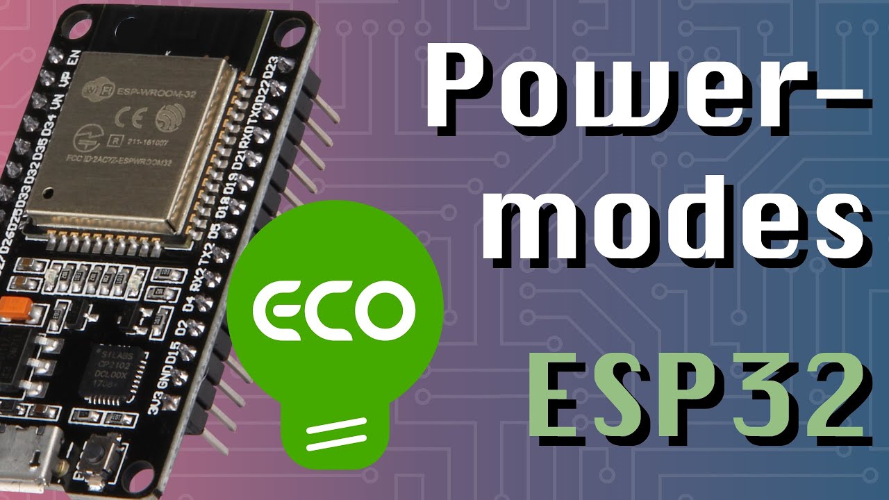 Глубокий сон и другие режимы питания (серия ESP32 + Arduino)