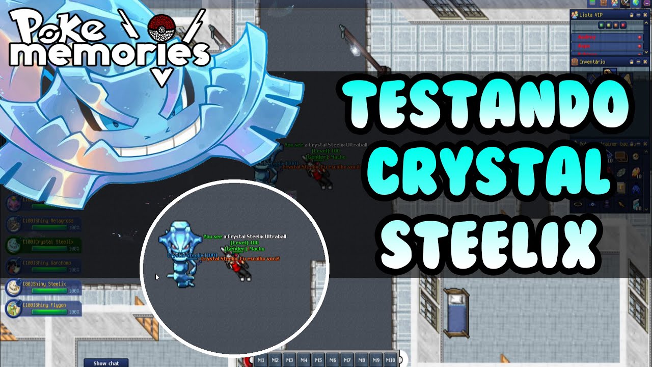 Testando Crystal Steelix // *MELHOR POKEMON FREE* // PokeMemories