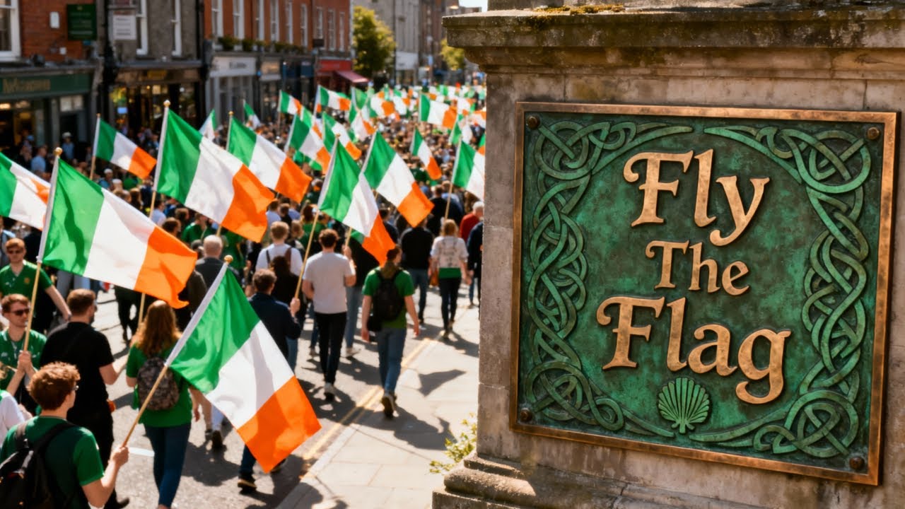 Fly the Tricolour High  Irish Rebel Folk Song 2026   Pride & Defiance ☘️