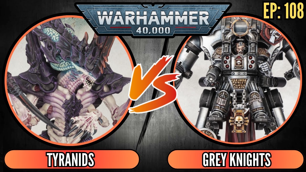 Tyranids vs Grey Knights | Warhammer 40k 10th Ed Battle Report Ep108