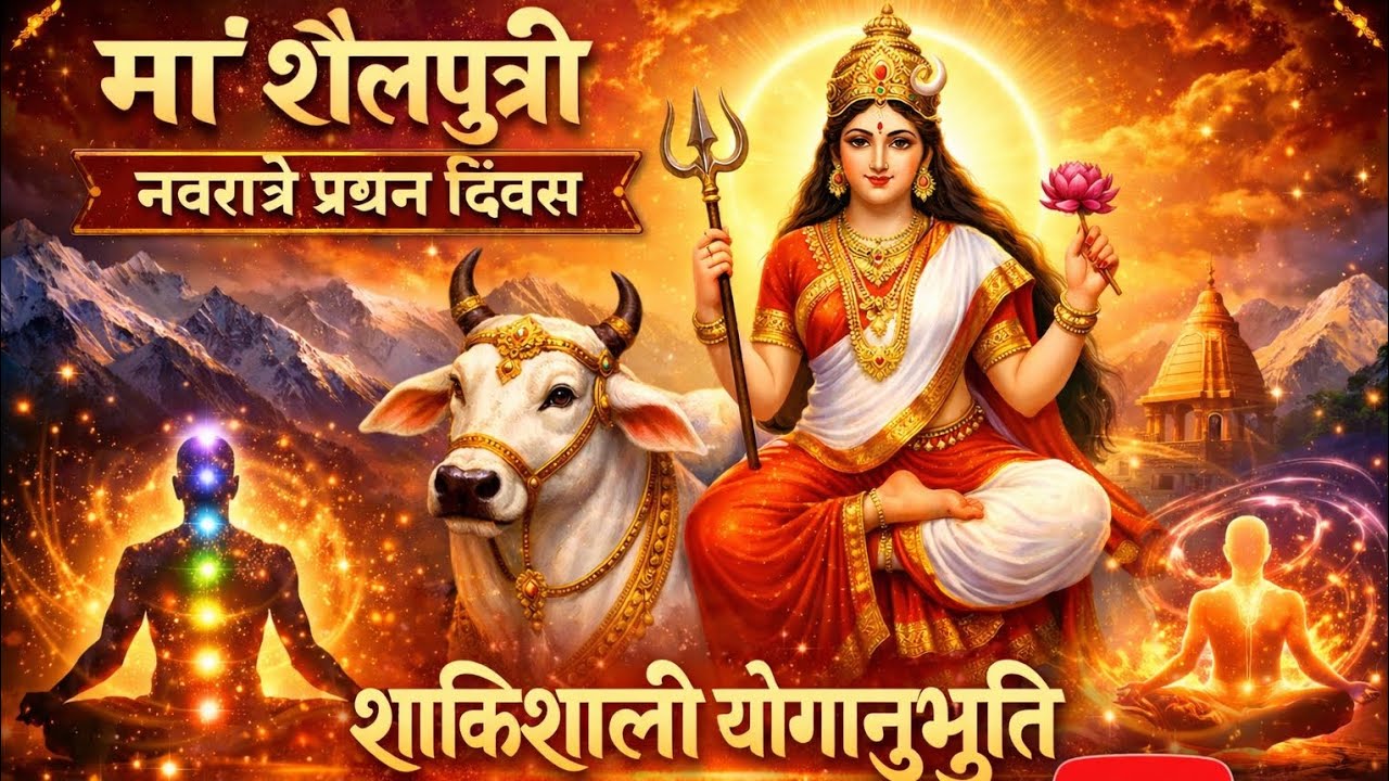 💐💐 मां शैलपुत्री #नवरात्रे प्रथम दिवस #शक्तिशाली योगानुभूति #guidedmeditation #bk Seema✨✨☀️☀️