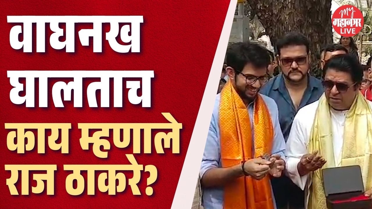 raj thackeray | shiv jayanti | राज ठाकरेंना भेट म्हणून वाघनख मिळतात तेव्हा...