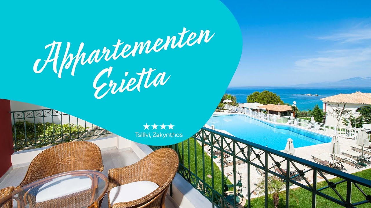 Appartementen Erietta **** - Zakynthos, Greece