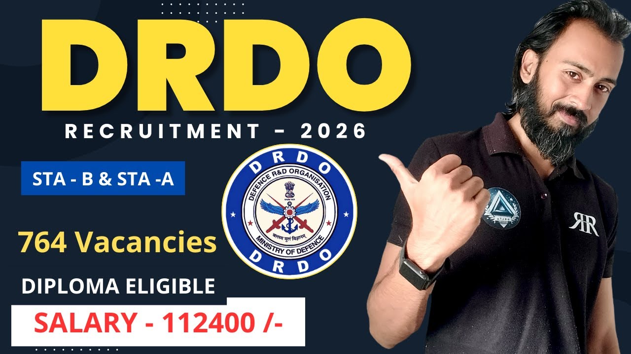 DRDO CEPTAM STA B 2026 | New Salary & Full Notification Details