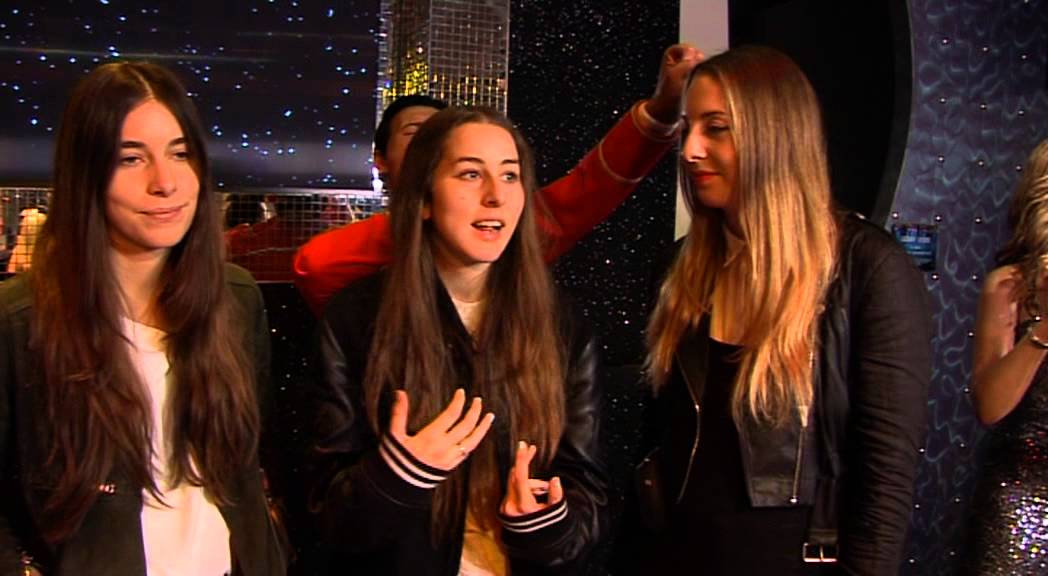 HAIM visit Madame Tussauds!
