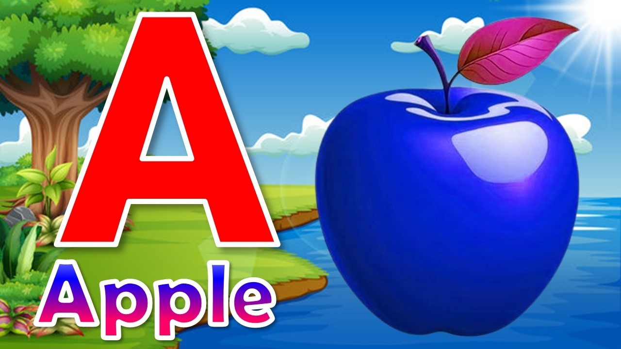 Phonics Song 2 with TWO Words in 3D - A For Airplane - ABC Alphabet Songs with Sounds for Children
