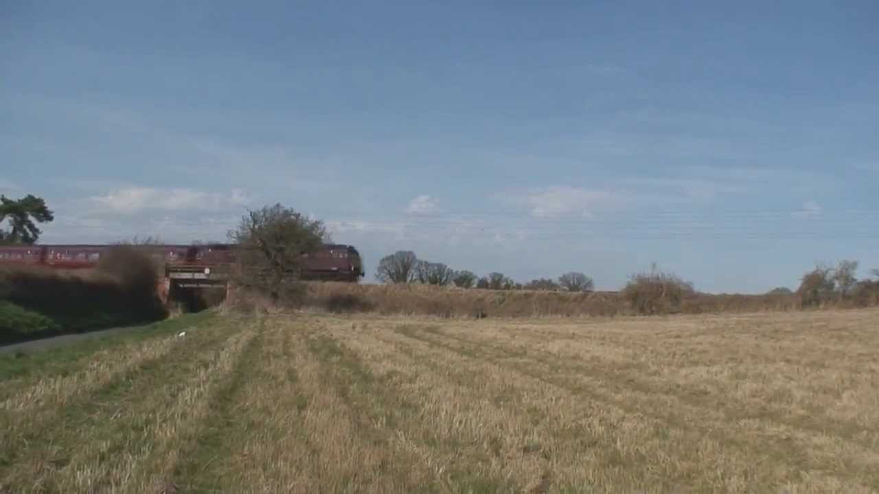 steam train at speed # 203