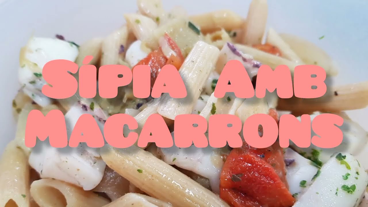 Ferm&iacute; Puig: Recepta de S&iacute;pia amb Macarrons