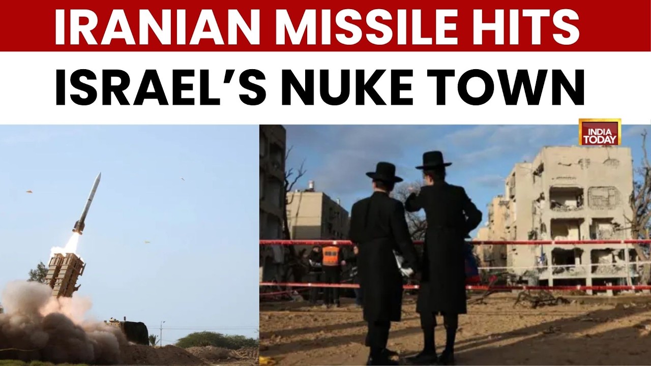Iran Missile Hits  Nuclear City Dimona, Injures Dozens | Iran War | Israel | US | Op Epic Fury