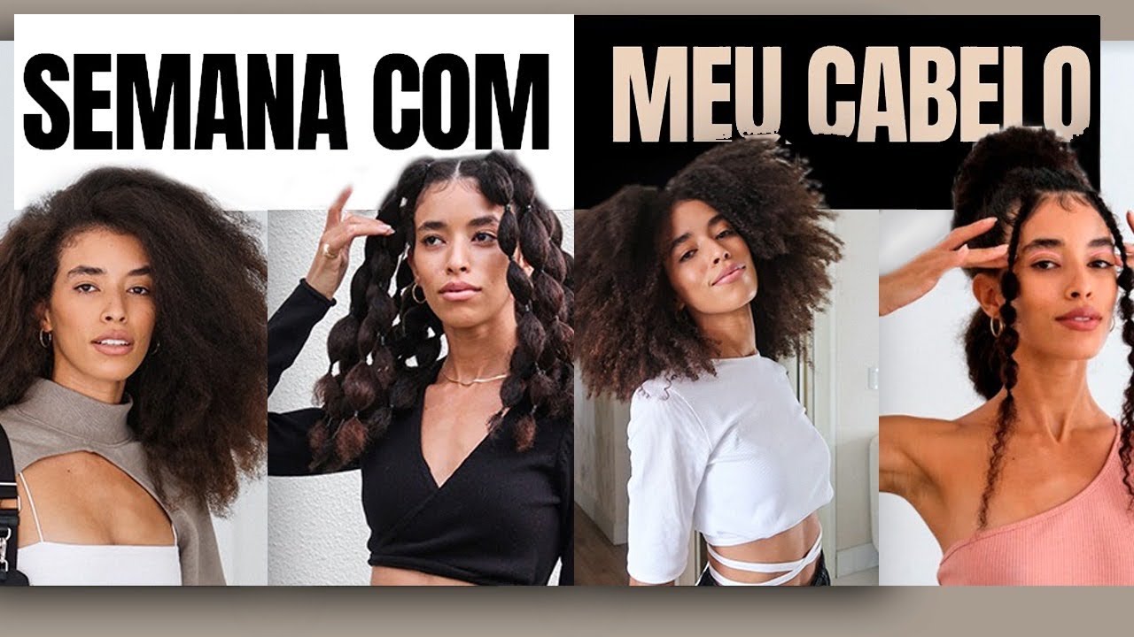 UMA SEMANA COM MEU CABELO CRESPO 4A: SETE DIAS REALZÃO