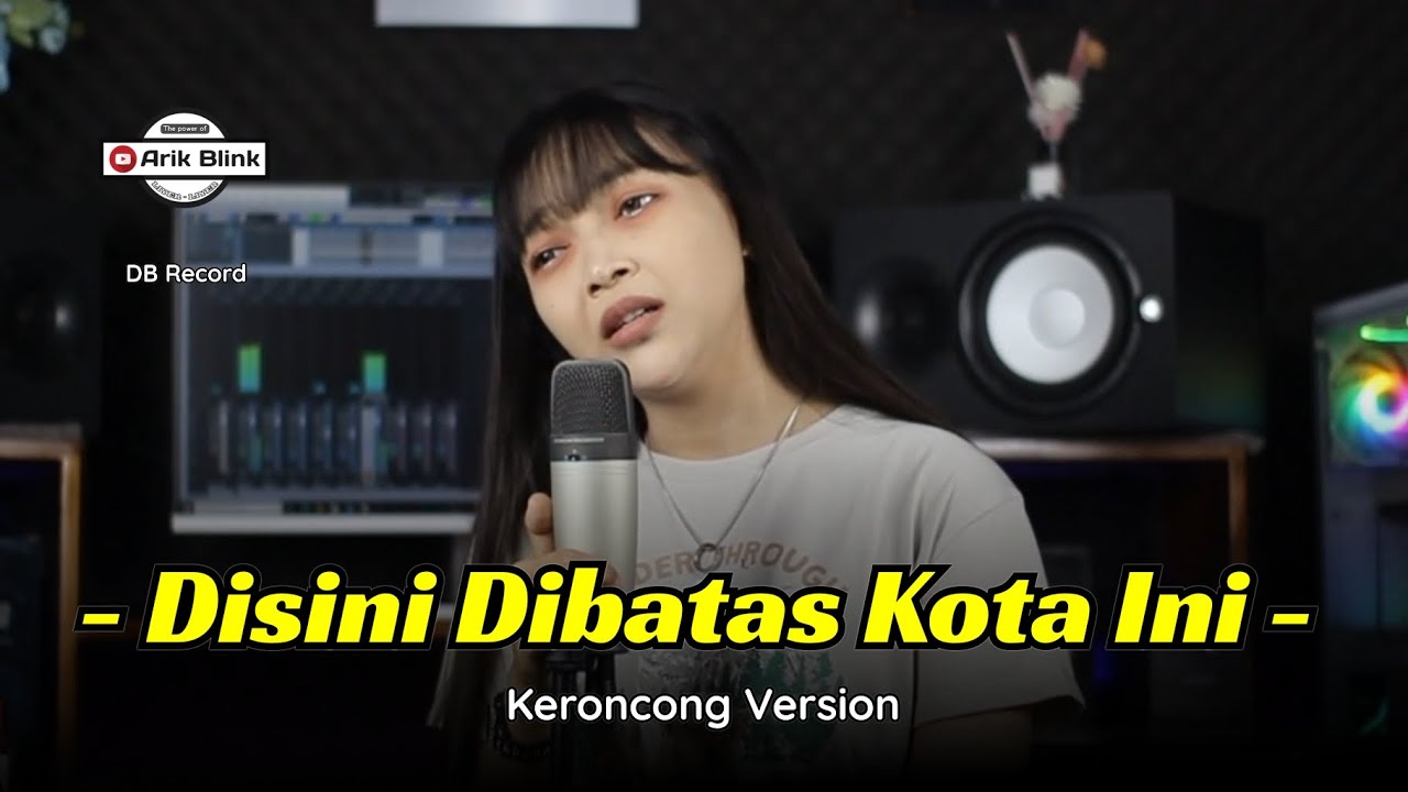 DISINI DIBATAS KOTA INI - KERONCONG VERSION || COVER RISA MILLEN