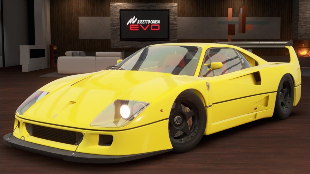 Assetto Corsa EVO - Ferrari F40 - Touristenfahrten | Nürburgring