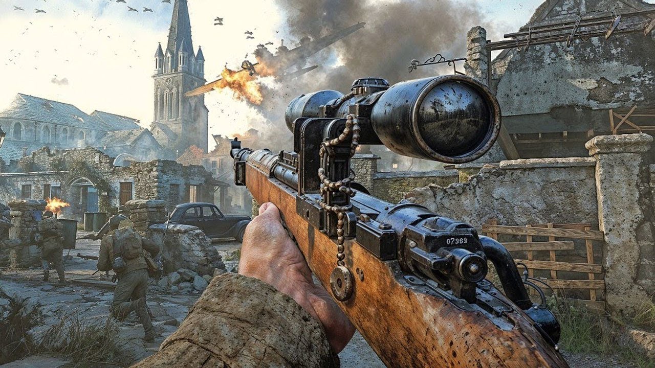 Call of Duty WWII -STRONGHOLD 1944 -Immersive Realistic ULTRA Graphics Gameplay [4k 60FPS]