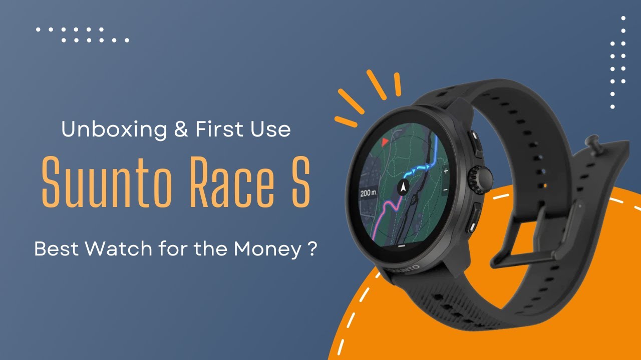 Suunto Race S Unboxing & First Use !
