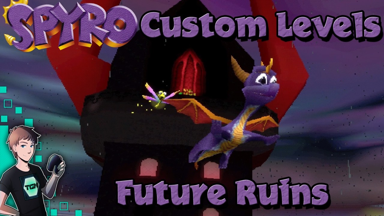 Spyro Custom Level 7 - Future Ruins by Bunbaroness (Spyro Crisis In Chronolia)