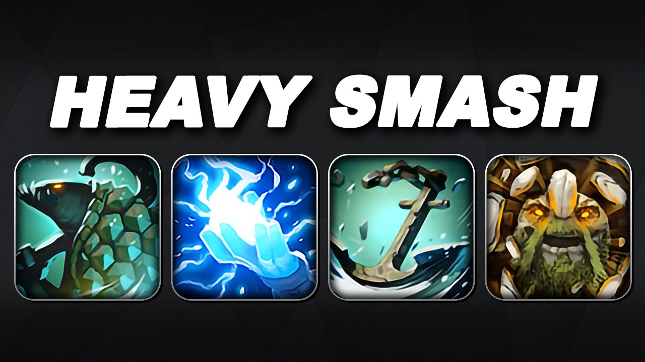 МОЩНЫЙ УДАР Anchor Smash + Grow + Overload | Dota 2 Ability Draft
