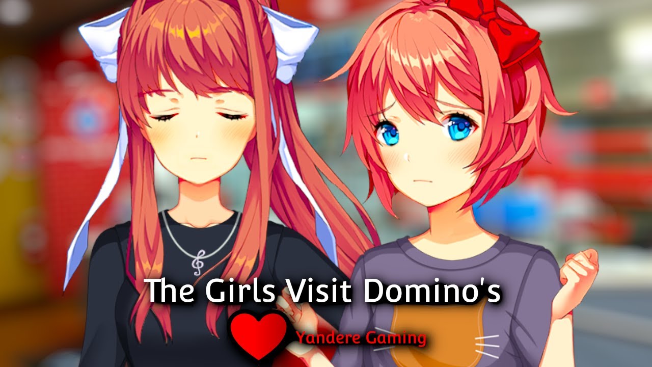 (DDLC Mod) - The Girls Visit Domino's