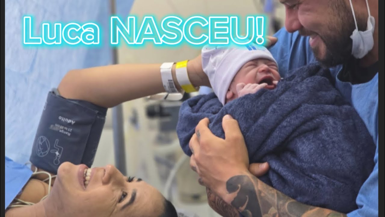 O Luca (finalmente) NASCEU!  
