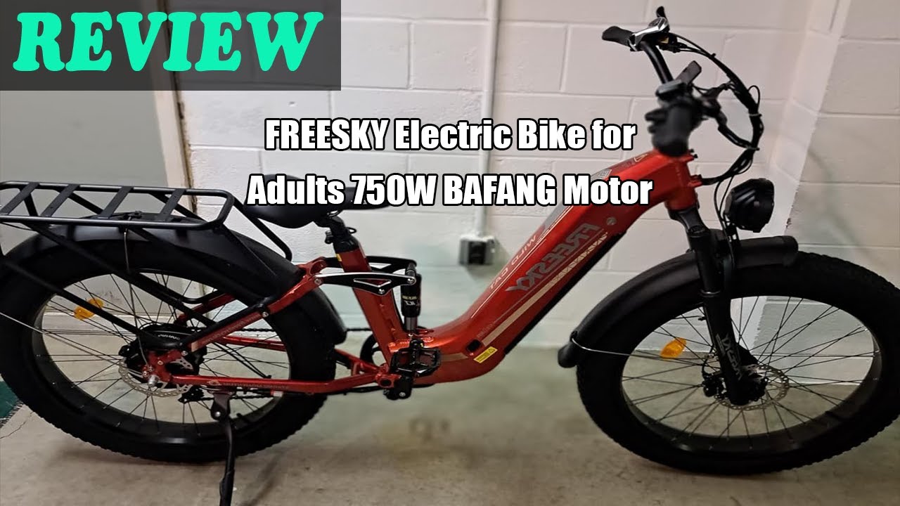 FREESKY Electric Bike for Adults 750W BAFANG Motor Review 2023
